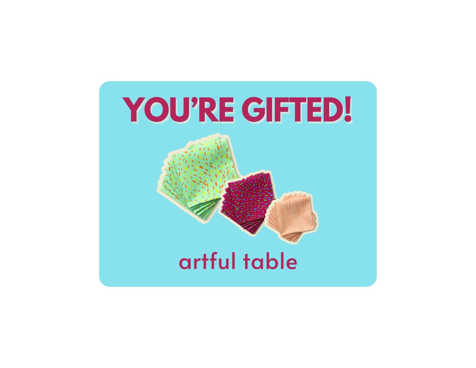 Artful Table Gift Card