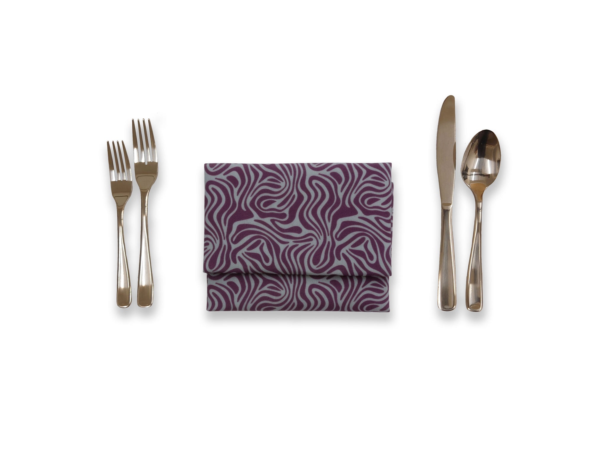 Cloth Napkin - Eggplant Babka